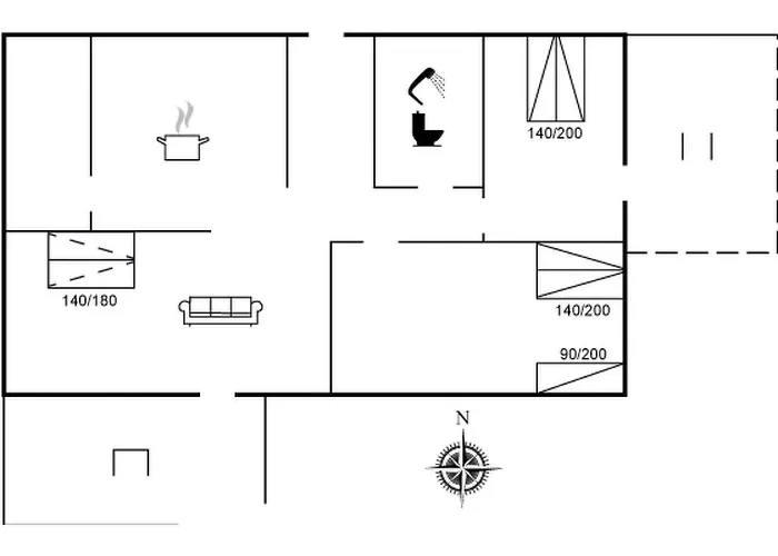 Martinette - 4-7km From The Sea By Interhome Дом отдыха